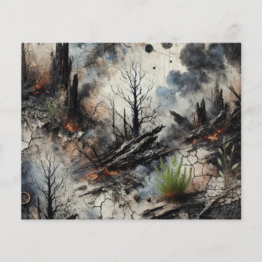 芸術的な抽象紙シート (正面)