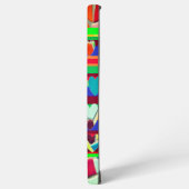 芸術的な抽象芸術モザイク SAMSUNG GALAXYケース (左側面)