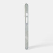 芸術的な水彩 無知対策の本の引用文  iPhone 16ケース (左側面)