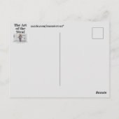 「芸術的な泥棒 トランプ ポストカード」 ポストカード (裏面)