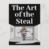 「芸術的な泥棒 トランプ ポストカード」 ポストカード (正面)