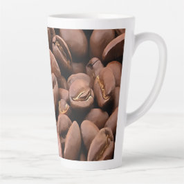 芸術的な焙煎コーヒー豆 カフェラテマグ
