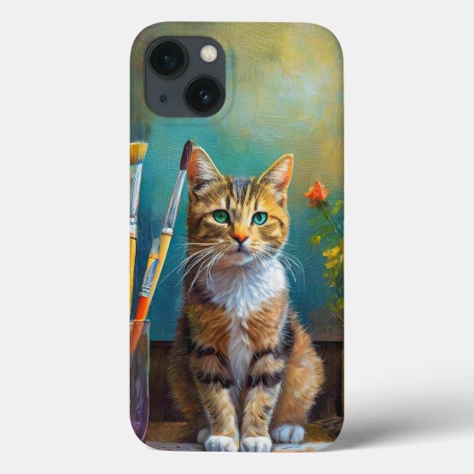 芸術的な猫 Case-Mate iPhoneケース (裏面)