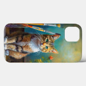 芸術的な猫 Case-Mate iPhoneケース (裏面 (横))