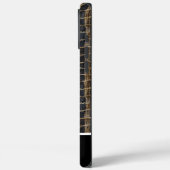 芸術的な織物ヘビの肌のテクスチャ Case-Mate iPhoneケース (裏面 / 左)