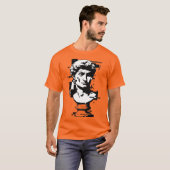 芸術的な肖像画のTシャツ Tシャツ (正面フル)