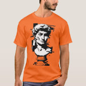 芸術的な肖像画のTシャツ Tシャツ (正面)