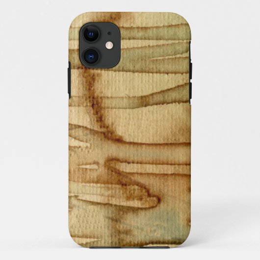 芸術的な背景の水彩画2 Case-Mate iPhoneケース (裏面)