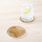 芸術的な背景の水彩画 コースター (側面)