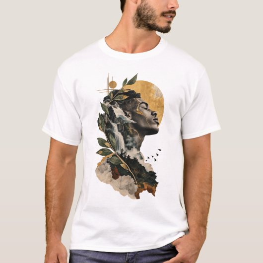 芸術的な自然のTシャツ Tシャツ (正面)