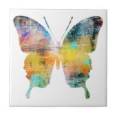 芸術的な蝶 タイル (正面)