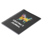 芸術的な蝶 ノートブック (左側)