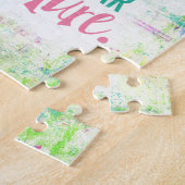 芸術的な諺の31:25 ジグソーパズル (側面)