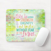 芸術的な諺の31:25 マウスパッド (マウス)