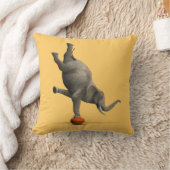 芸術的な象 クッション (ブランケット)