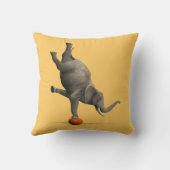 芸術的な象 クッション (裏面)