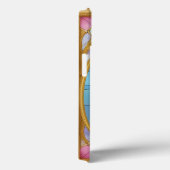 芸術的な金枠の蓮の花 Case-Mate iPhoneケース (裏面 / 右)