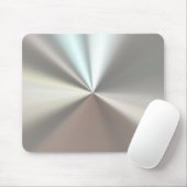 芸術的な銀製の金属 マウスパッド (マウス)