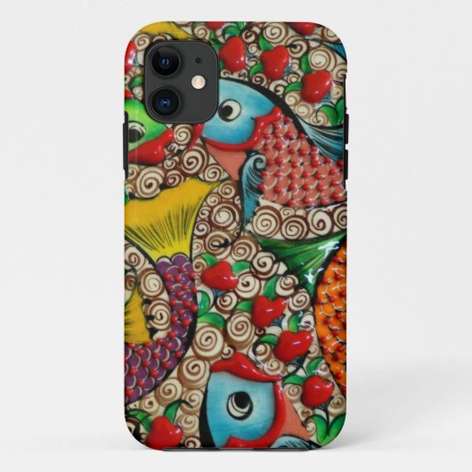 芸術的な魚 Case-Mate iPhoneケース (裏面)