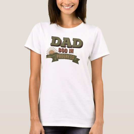 芸術的なDAD BOG PROGRESS表現 Tシャツ (正面)
