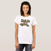 芸術的なDAD BOG PROGRESS表現 Tシャツ (正面フル)