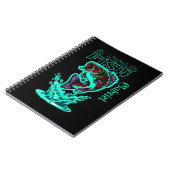 芸術的に冷カッコいいたいカスタマイズ魚 ノートブック (左側)