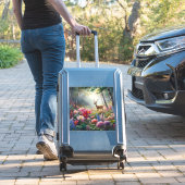 芸術的に捕獲された天然林鹿 シール (スーツケースインサイチュ)