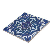 芸術的に繊細なフローラパターンのタイル タイル (側面)