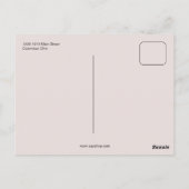 芸術的アンティーク写真ハイ通りコロンバスOH ポストカード (裏面)