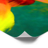 芸術的インディアンの授与 ポスター (角)