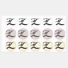 芸術的エレガント書文字「Z.」