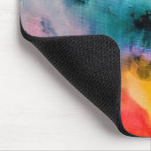 芸術的クリエイティブの水彩 マウスパッド (コーナー)