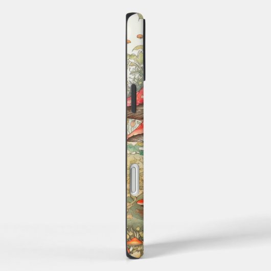 芸術的クリエイティブキノコのイラストレーション Case-Mate iPhoneケース (裏面 / 右)