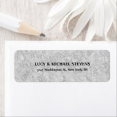 芸術的クリエイティブライトグレーカラーファスタイリッシュミリ ラベル (インサイチュ)