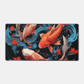 芸術的コイ魚 デスクマット (正面)
