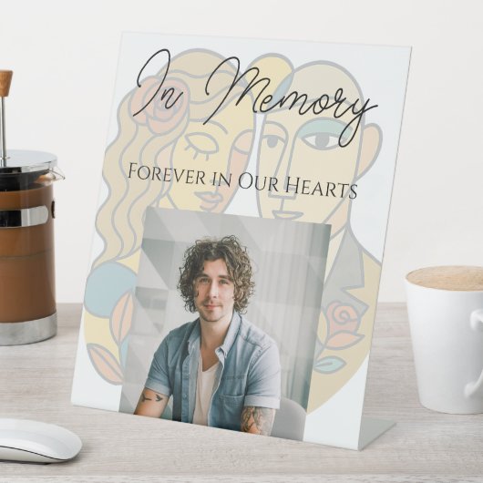 芸術的シ結婚ェットのメモリ 台座サイン (インサイチュ)