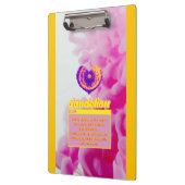 芸術的ソフトフェミニンスピリチュート クリップボード (左)