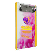 芸術的ソフトフェミニンスピリチュート ミニクリップボード (アングル)