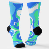 芸術的デザイン ソックス (傾斜あり)