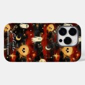 芸術的ハロウィンお洒落-幽霊と星 Case-Mate iPhoneケース (裏面 (横))