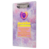 芸術的バッグ特有の柔らかいバッグフェミニンスピリトゥ クリップボード (左)