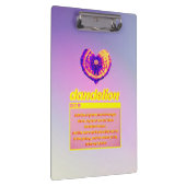 芸術的バッグ特有の柔らかいバッグフェミニンスピリトゥ クリップボード (右)