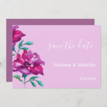 芸術的バラ水彩手絵を描