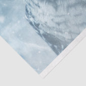 芸術的フクロウ水彩画20x30デコページ 薄葉紙 (詳細)