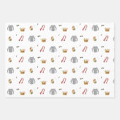 芸術的フランスの公園でのピクニック ラッピングペーパーシート (正面2)