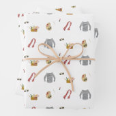 芸術的フランスの公園でのピクニック ラッピングペーパーシート (インサイチュ)