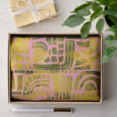 芸術的モダン抽象芸術ティッシュペーパー 薄葉紙 (ギフト)