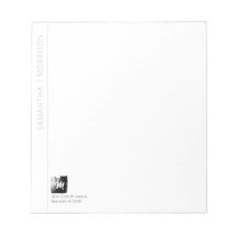 芸術的モノグラム名フォーマル黒ユニーク エレガント