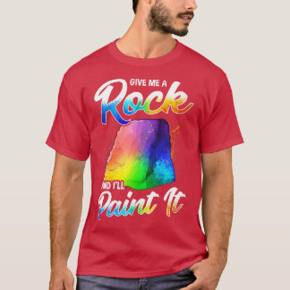 芸術的与え私はロックとITペイター1 Tシャツ