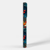 芸術的休日 – フェスティバルフローラオーナメントデザイン Case-Mate iPhoneケース (裏面 / 右)